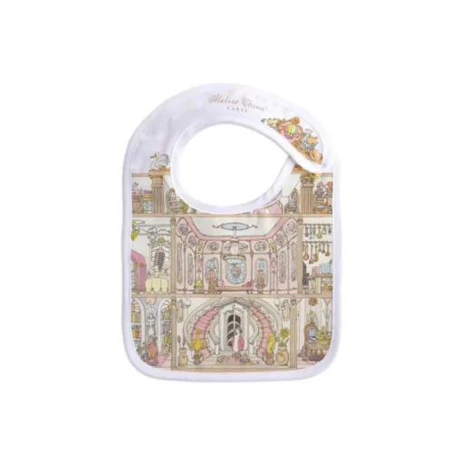 Atelier Choux Small Bib - Gold Snaps