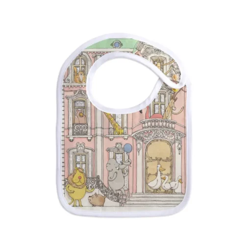 Atelier Choux Small Bib - Gold Snaps