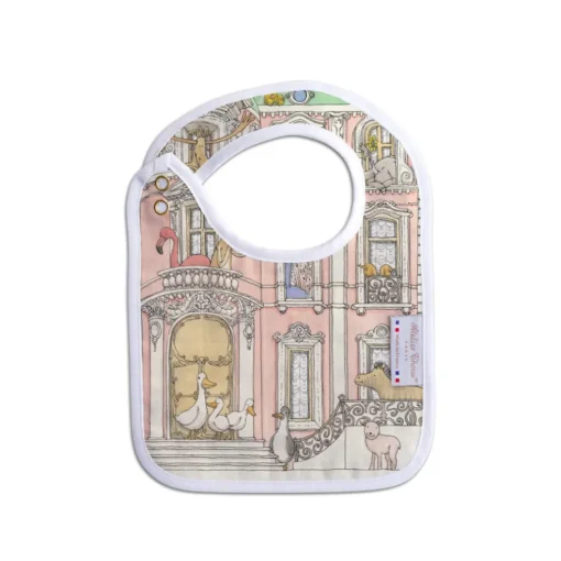 Atelier Choux Small Bib - Gold Snaps