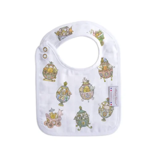 Atelier Choux Small Bib - Gold Snaps