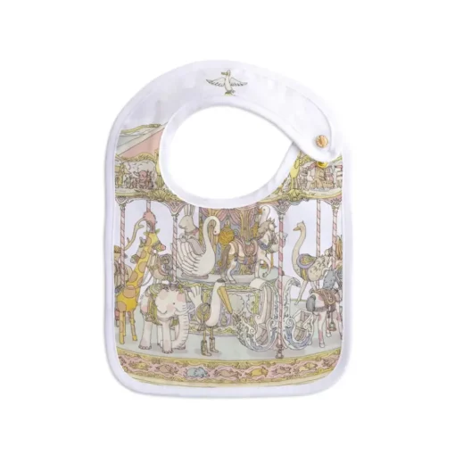 Atelier Choux Small Bib - Gold Snaps