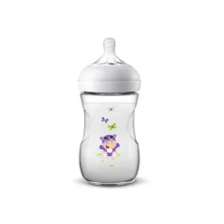 Avent Natural Baby Bottle 260ml Hippo