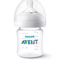 Avent Natural Smooth PA Baby Bottle Twin 125ml