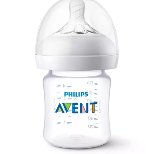 Avent Natural Smooth PA Baby Bottle Twin 125ml