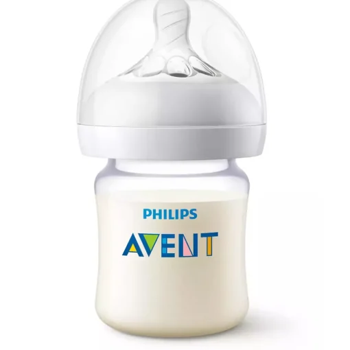 Avent Natural Smooth PA Baby Bottle Twin 125ml