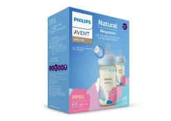Avent PPSU Natural Response Bottle Twin (260ml x 2)
