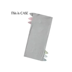 Baa Baa Sheepz Bed-Time Buddy Case Cute Big Star & Head Grey