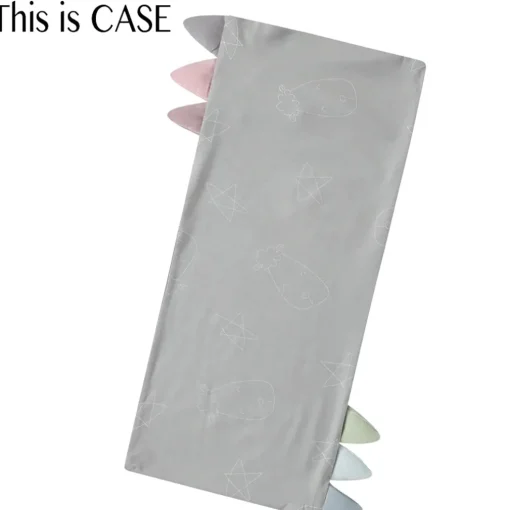 Baa Baa Sheepz Bed-Time Buddy Case Cute Big Star & Head Grey