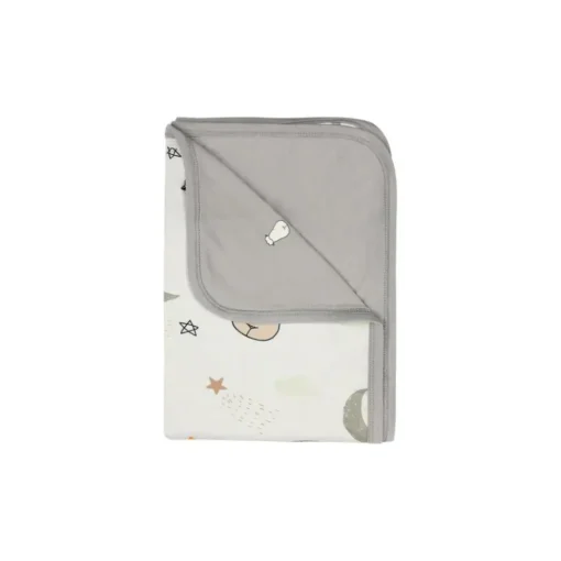 Baa Baa Sheepz Double Layer Blanket Goodnight Baa Baa White Grey