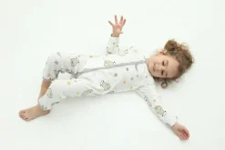 Baa Baa Sheepz Romper Goodnight Baa Baa White