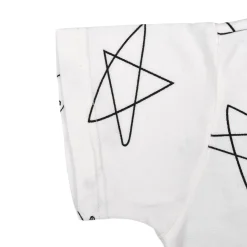 Baa Baa Sheepz Romper Short Sleeve Cute Big Star & Sheepz - White
