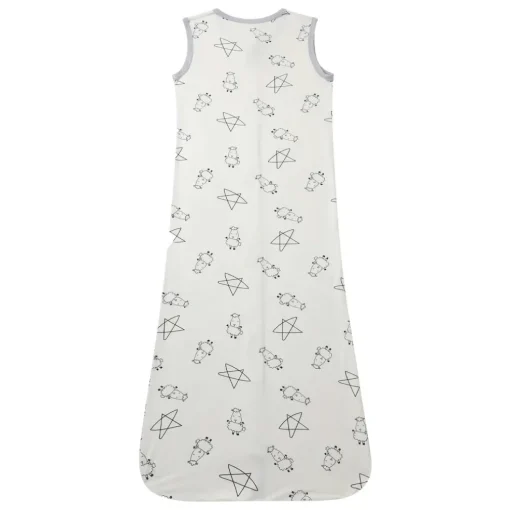 Baa Baa Sheepz Wearable Blanket Zip Big Star and Sheepz White