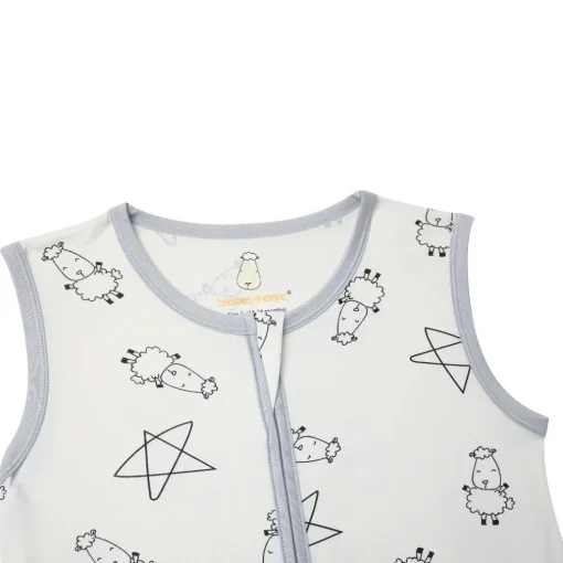 Baa Baa Sheepz Wearable Blanket Zip Big Star and Sheepz White