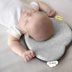Babymoov Lovenest Flat Head Baby Pillow - Smokey