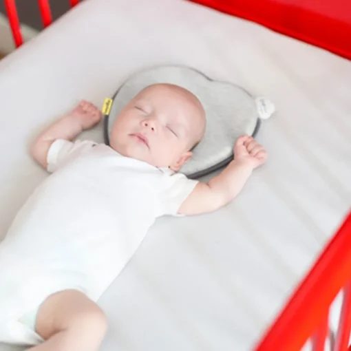 Babymoov Lovenest Flat Head Baby Pillow - Smokey