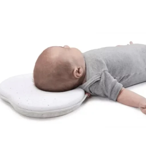 Babymoov Lovenest Flat Head Baby Pillow - White