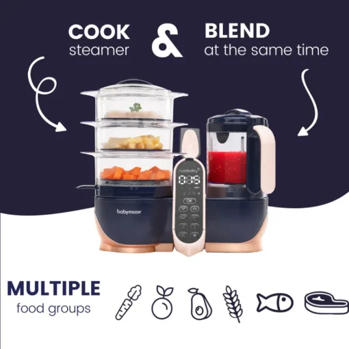 Babymoov Nutribaby(+) XL 5-in-1 Food Preparation Machine