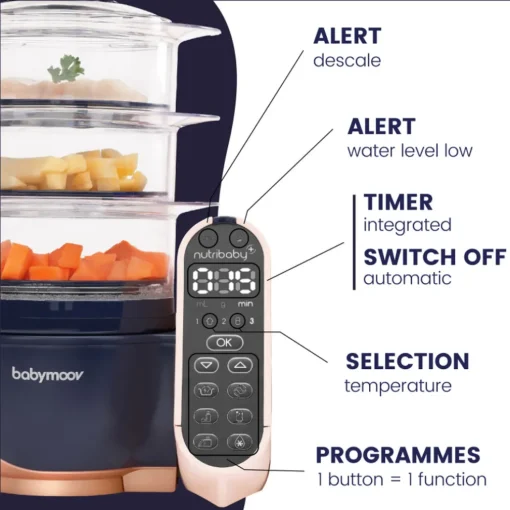 Babymoov Nutribaby(+) XL 5-in-1 Food Preparation Machine