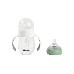 Beaba 2-in-1 Bottle to Sippy Learning Cup 210ml