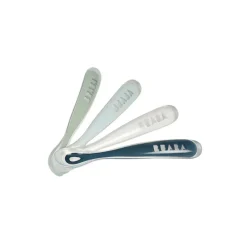 Beaba 1st Stage Silicone Spoons 4M+ (4 Pack)