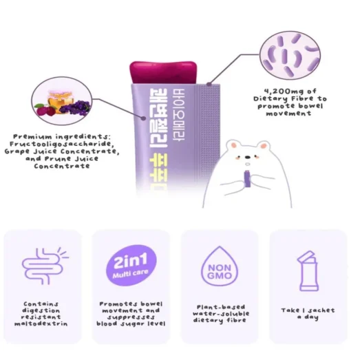 Biomela Poo Poo Stick Jelly | Grape