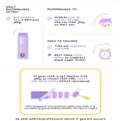 Biomela Poo Poo Stick Jelly | Grape