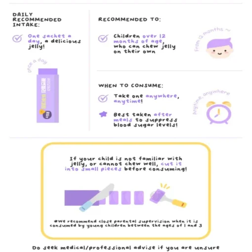 Biomela Poo Poo Stick Jelly | Grape