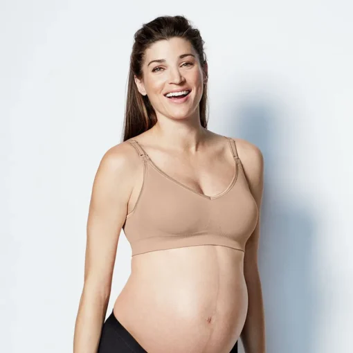 Bravado Body Silk Seamless Nursing Bra Sustainable Butterscotch
