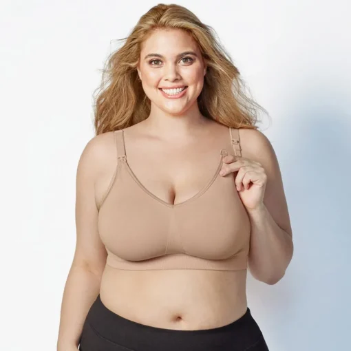 Bravado Body Silk Seamless Nursing Bra Sustainable Butterscotch