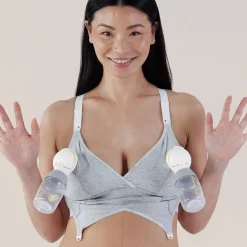 Bravado Pumping & Nursing Bra Sustainable Dove Heather