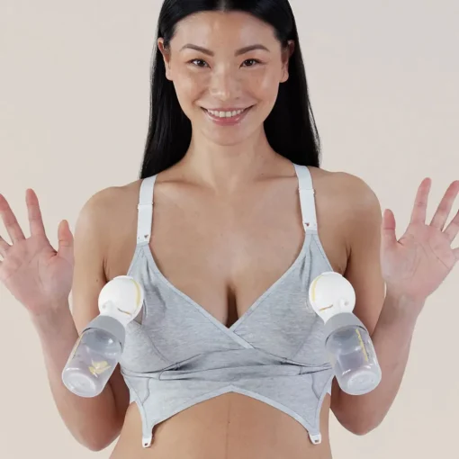 Bravado Pumping & Nursing Bra Sustainable Dove Heather