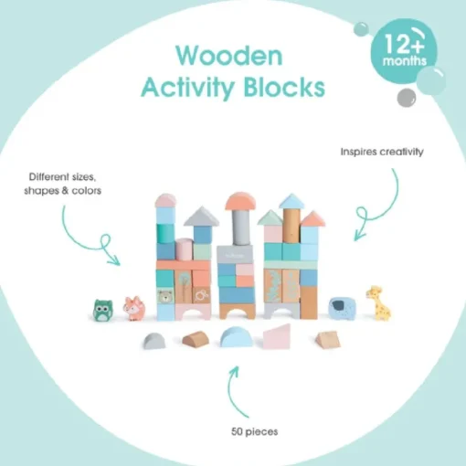 Bubble Wooden Activity Blocks