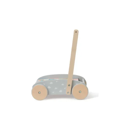 Bubble Wooden Baby Push Cart