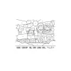 Busymat Travel Placemat - Maths Train
