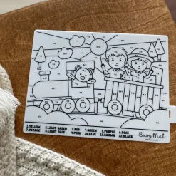 Busymat Travel Placemat - Maths Train