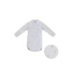 Cambrass Body Long Sleeve Crossed Teddy Grey