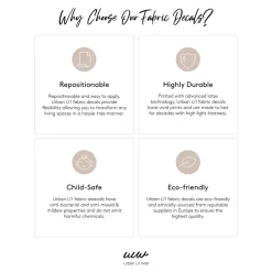 Carousel Elephants Fabric Decal by Little Rei x Urban Li'l