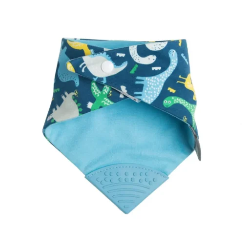 Cheeky Chompers Baby Dino Neckerchew - Teething Dribble Bib