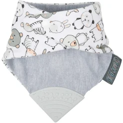 Cheeky Chompers Panda Pals Neckerchew - Teething Dribble Bib