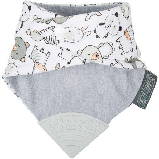 Cheeky Chompers Panda Pals Neckerchew - Teething Dribble Bib