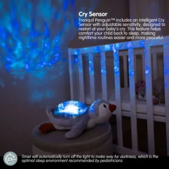 Cloud B Tranquil Penguin™ Projector Nightlight