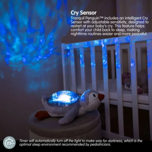 Cloud B Tranquil Penguin™ Projector Nightlight