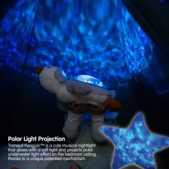 Cloud B Tranquil Penguin™ Projector Nightlight