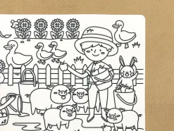 Colouroo Animal Farm: Search & Colour Mat