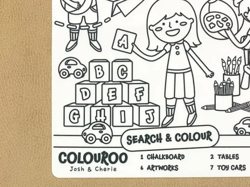 Colouroo Preschool: Search & Colour Mat
