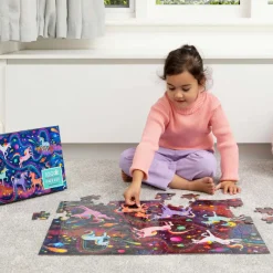 Crocodile Creek Holographic Puzzle 100 pc (Unicorn Galaxy)