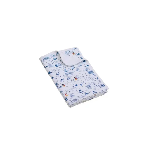 Elly Jersey Blanket - Blue Road Trip Mickey