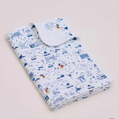 Elly Jersey Blanket - Blue Road Trip Mickey