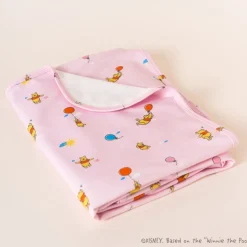 Elly Jersey Blanket - Pink Balloon Pooh