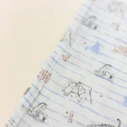 Elly Organic Cotton Swaddle - Camping with Pooh